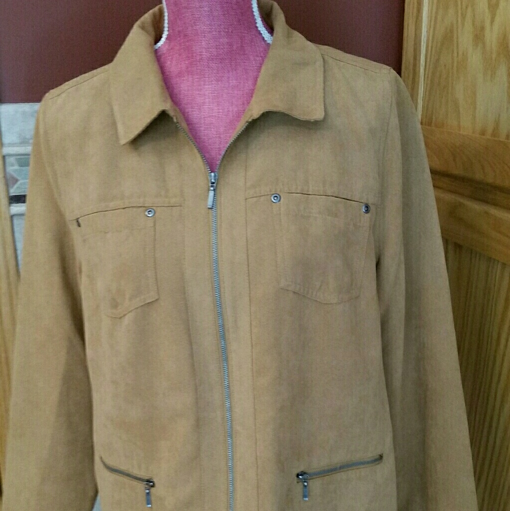 Zip up jacket - petite sz 12